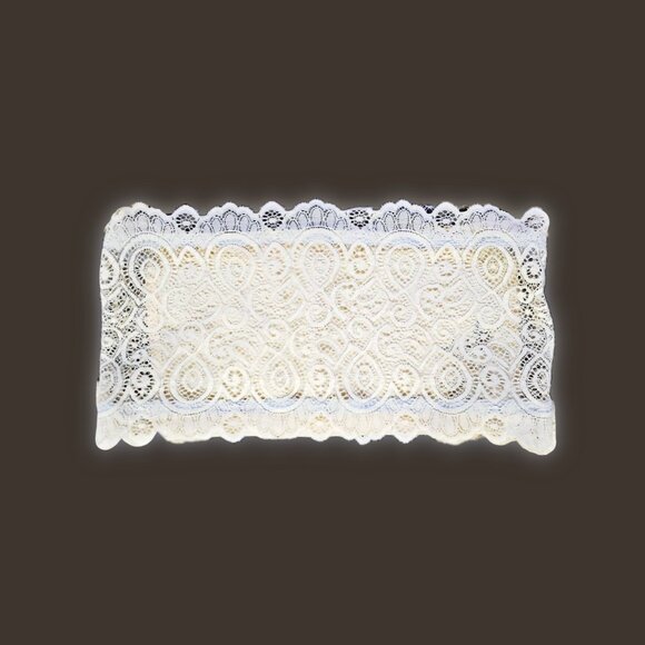 Free People Other - Free People Intimately Size xs Contrast Ribbon Lace Bandeau Bra Crop Tube Top